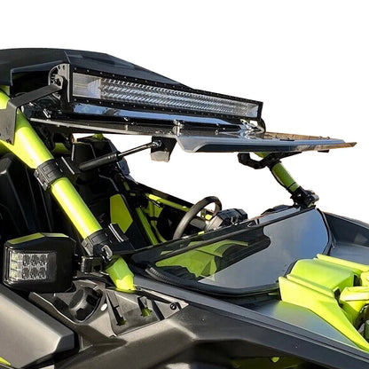 2-in-1 Flip Smoked Windshield for Can-Am Maverick X3 (2017–2025)