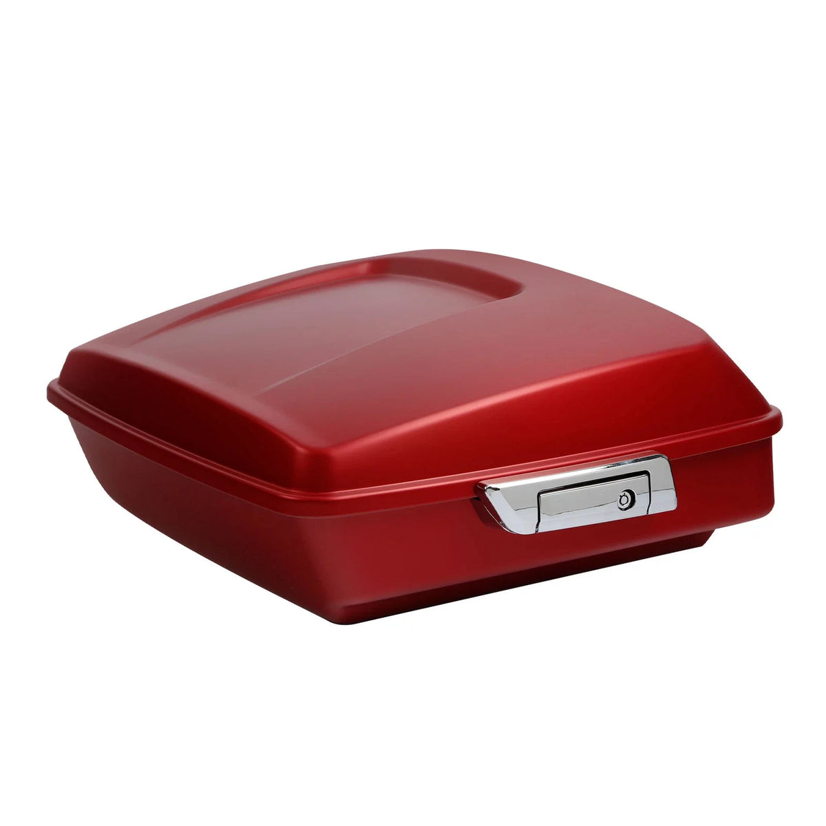 Chopped Trunk for Harley Touring Road Glide (2014–2024) Wicked Red Denim