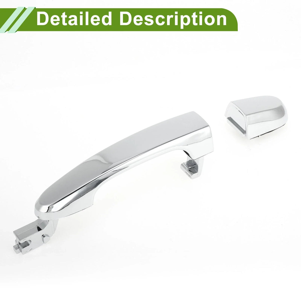 Exterior Door Handle for Hyundai Kia (No. 826611F000) Front Right Silver Tone