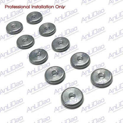 10Pcs Zinc Anode Block for Sea-Doo RXP RXT WAKE GTR (2002–2023) 271001920