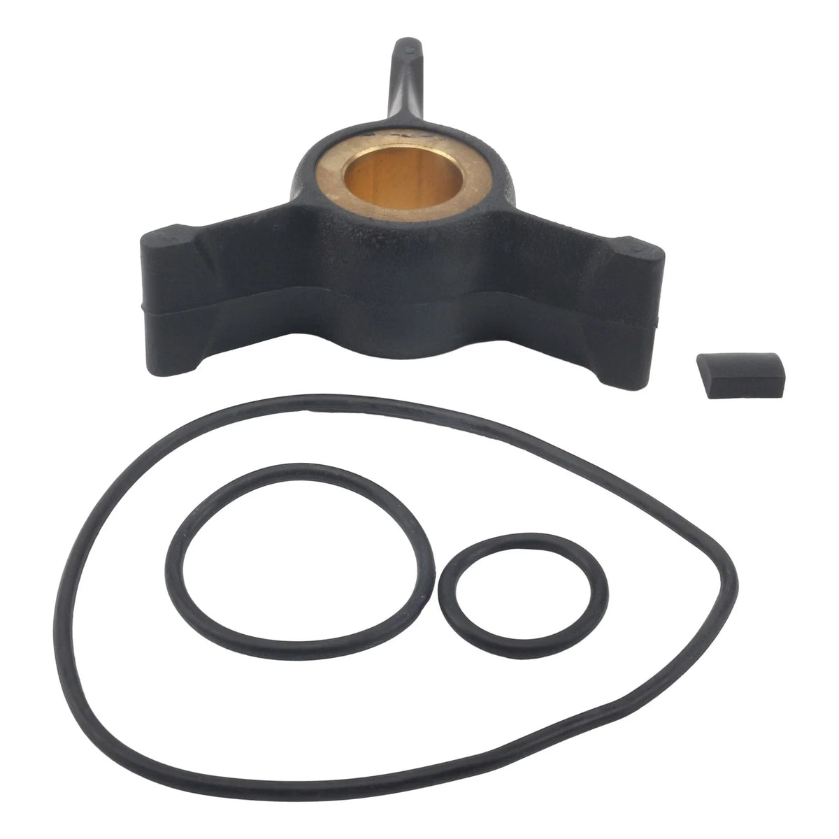 Water Pump Impeller & Key for Evinrude Johnson Outboard (0766435)