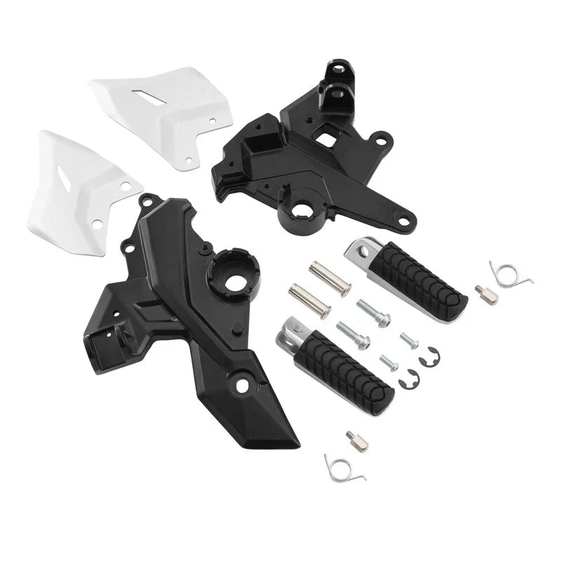 Driver Footrests Footpegs Bracket for Kawasaki Ninja 650 Z650 Z650RS (2017–2025)