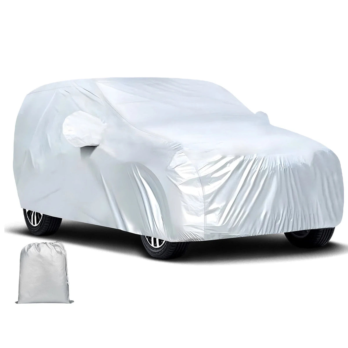 XXXL Waterproof Car Cover for SUV (Fits 228'' Black)
