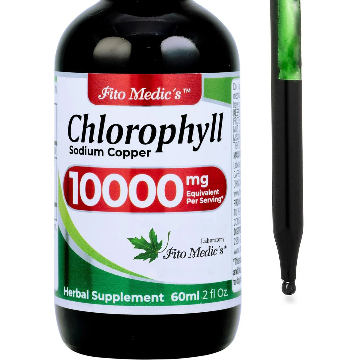 Liquid Chlorophyll Drops for Health (50mg, 2 Fl Oz)