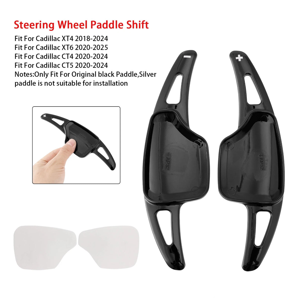Steering Wheel Paddle Shifter Extension for Cadillac XT4 (2019–2023)