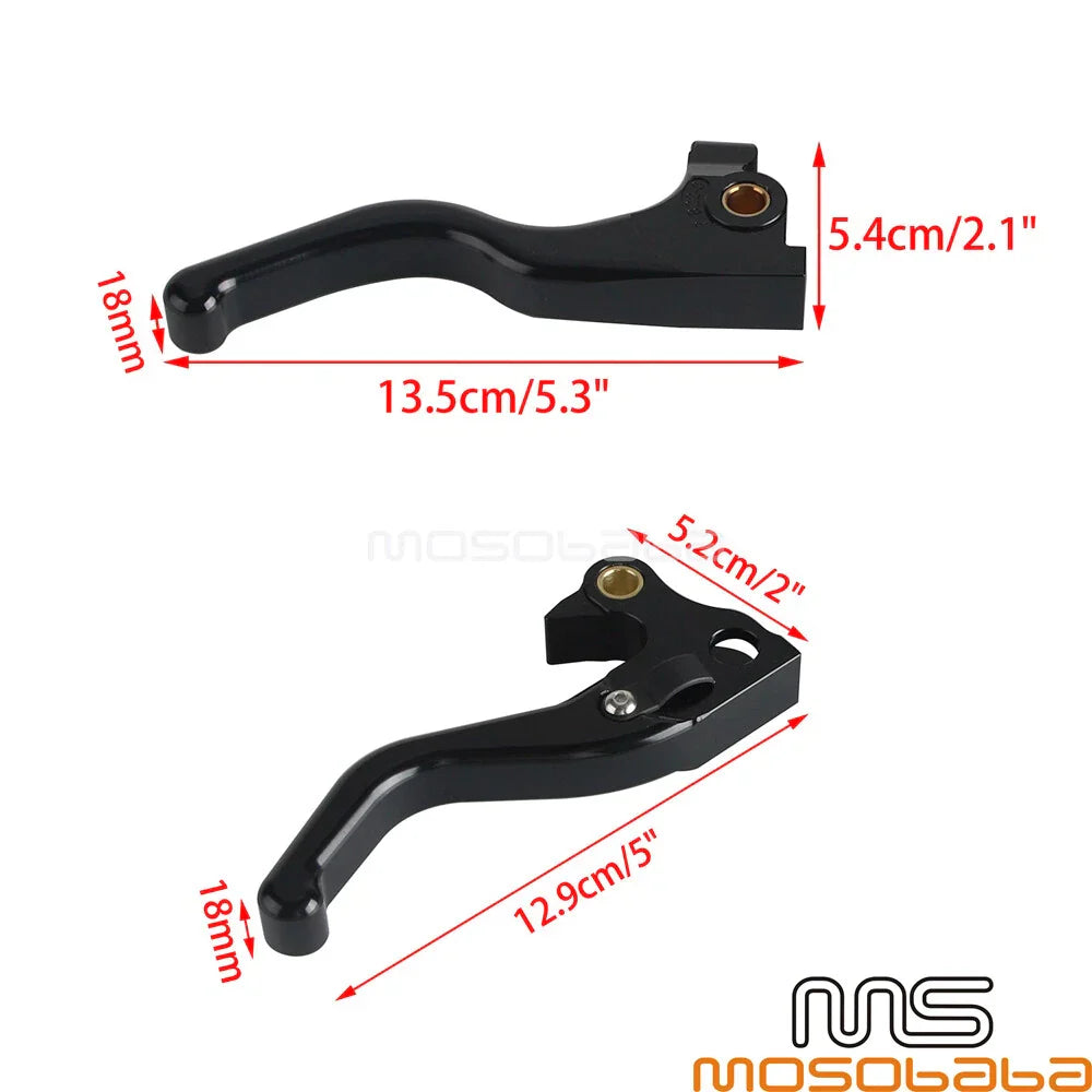 Clutch Brake Lever Set for Harley Sportster Roadster XL883R XL1200CX (2004-2023)