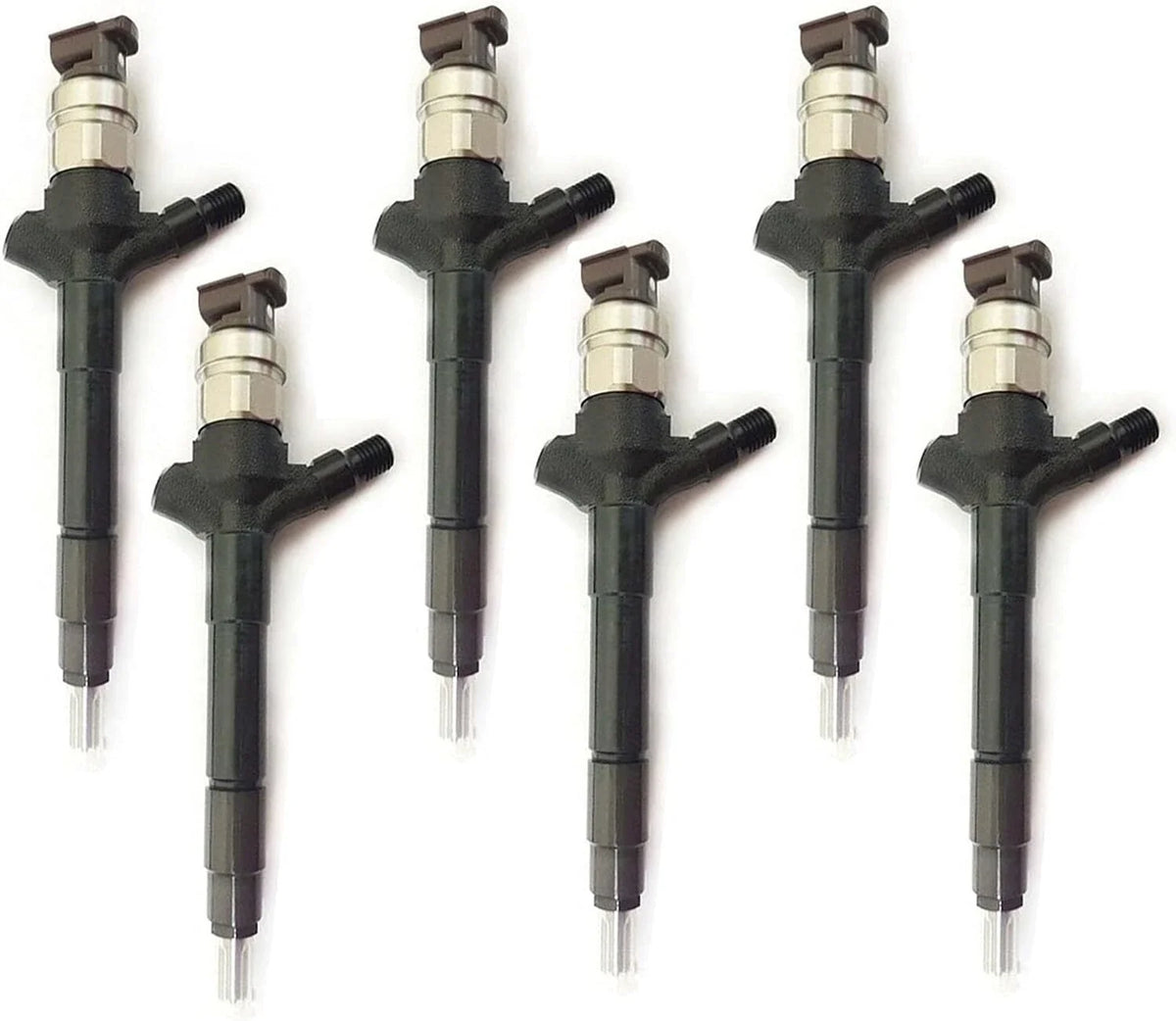 6X Fuel Injector 23670-09060 095000-593# for Toyota Hilux (2005–2015)