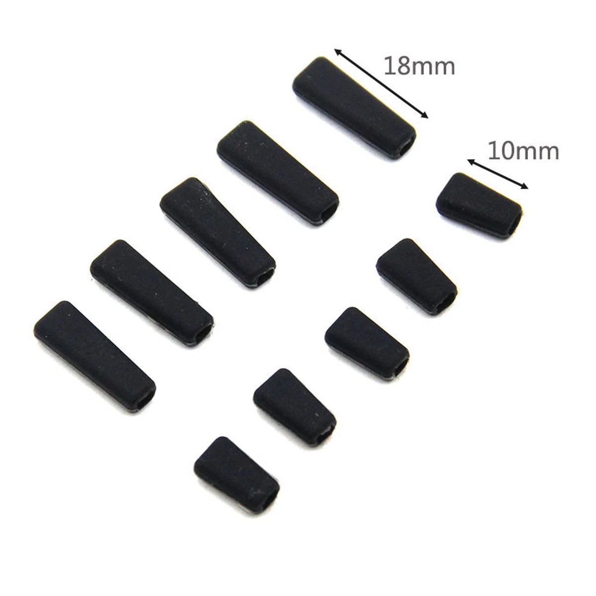 10PCS Non-Slip Rubber Switch Cover Caps for RC Transmitter Multicolor