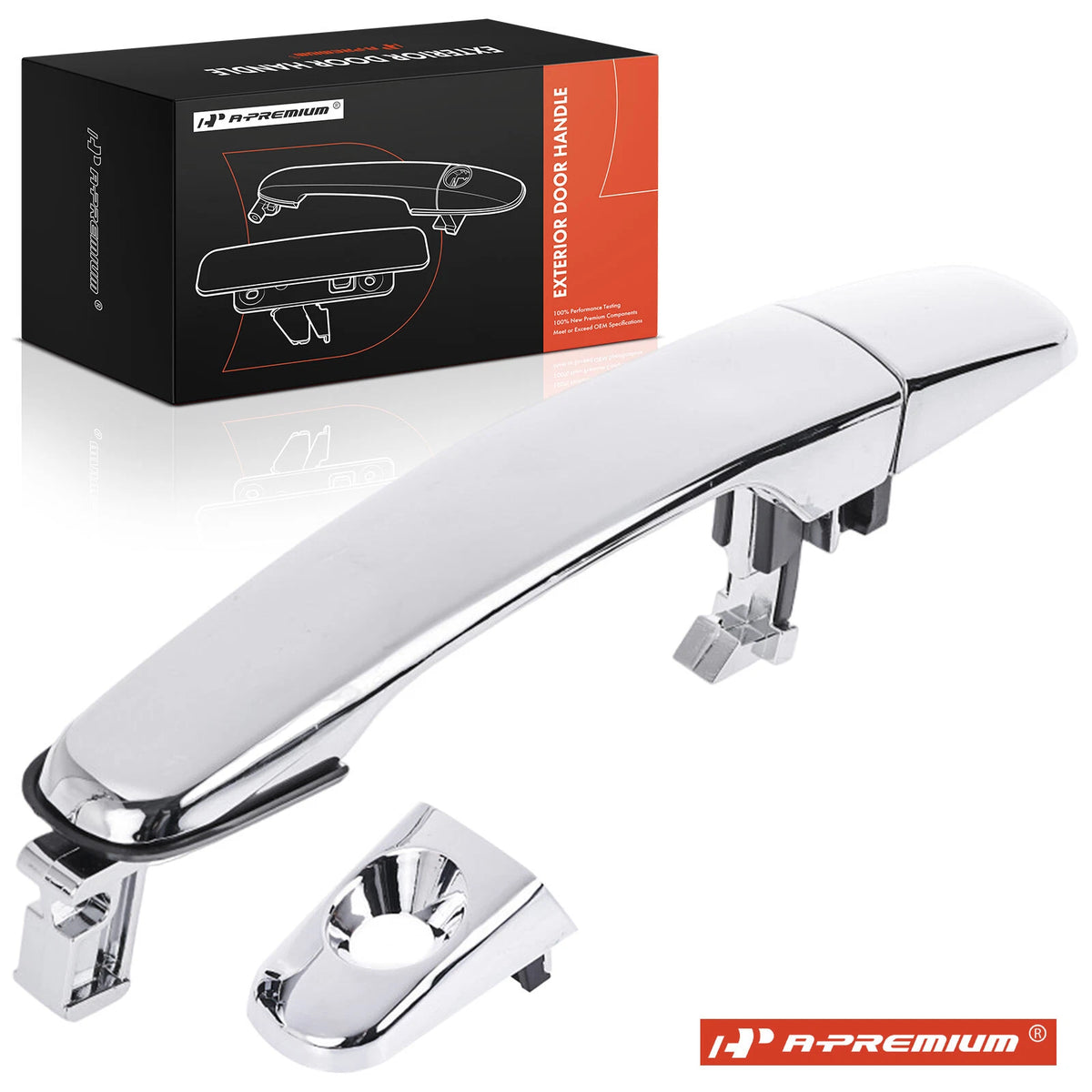 Front Left Exterior Door Handle for Chevy Equinox Malibu (2004–2009) 1589670 1589671 15930506 82013