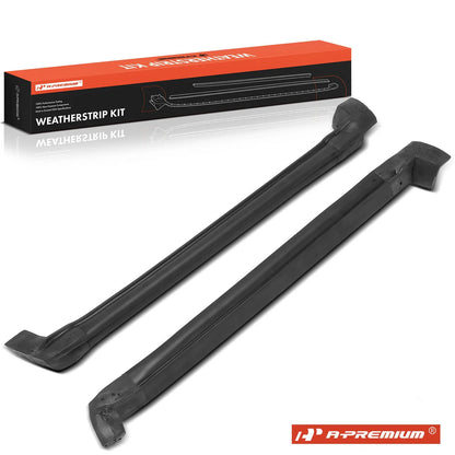 2Pcs Roof Panel Weatherstrip Seal Kit for Chevrolet Corvette (1984–1994)