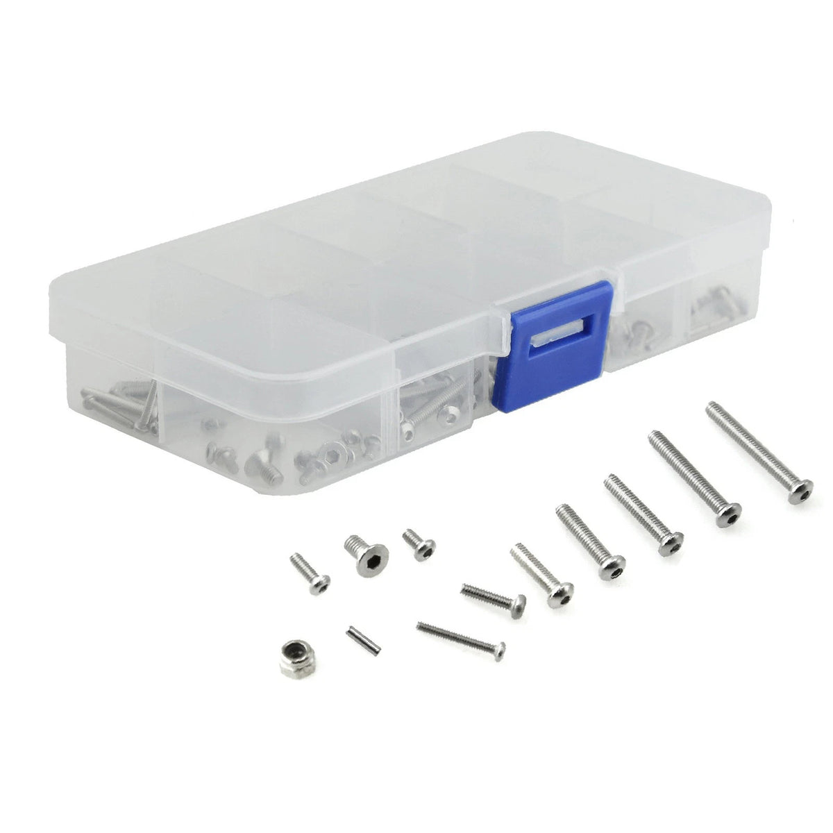 Stainless Steel Hexagonal Screws Set for 1/18 TRX4M Racing Car