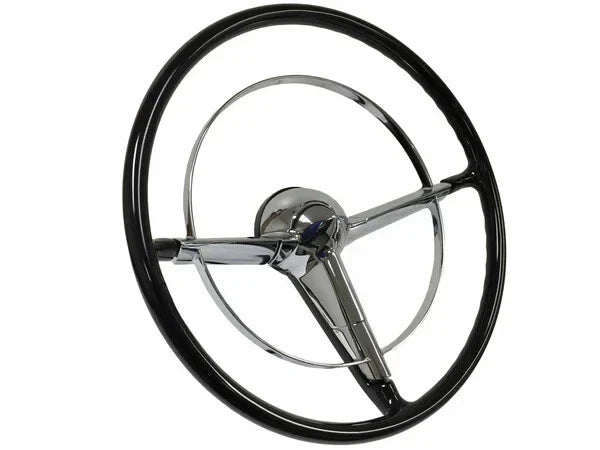 Restomod Steering Wheel with Horn Button for 1955–1956 Chevy Bel Air