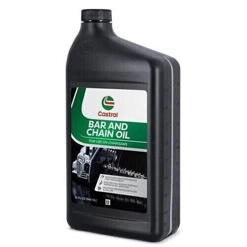 Case of 12 Castrol 215309 Bar and Chain Oil for Chainsaws (All Season)