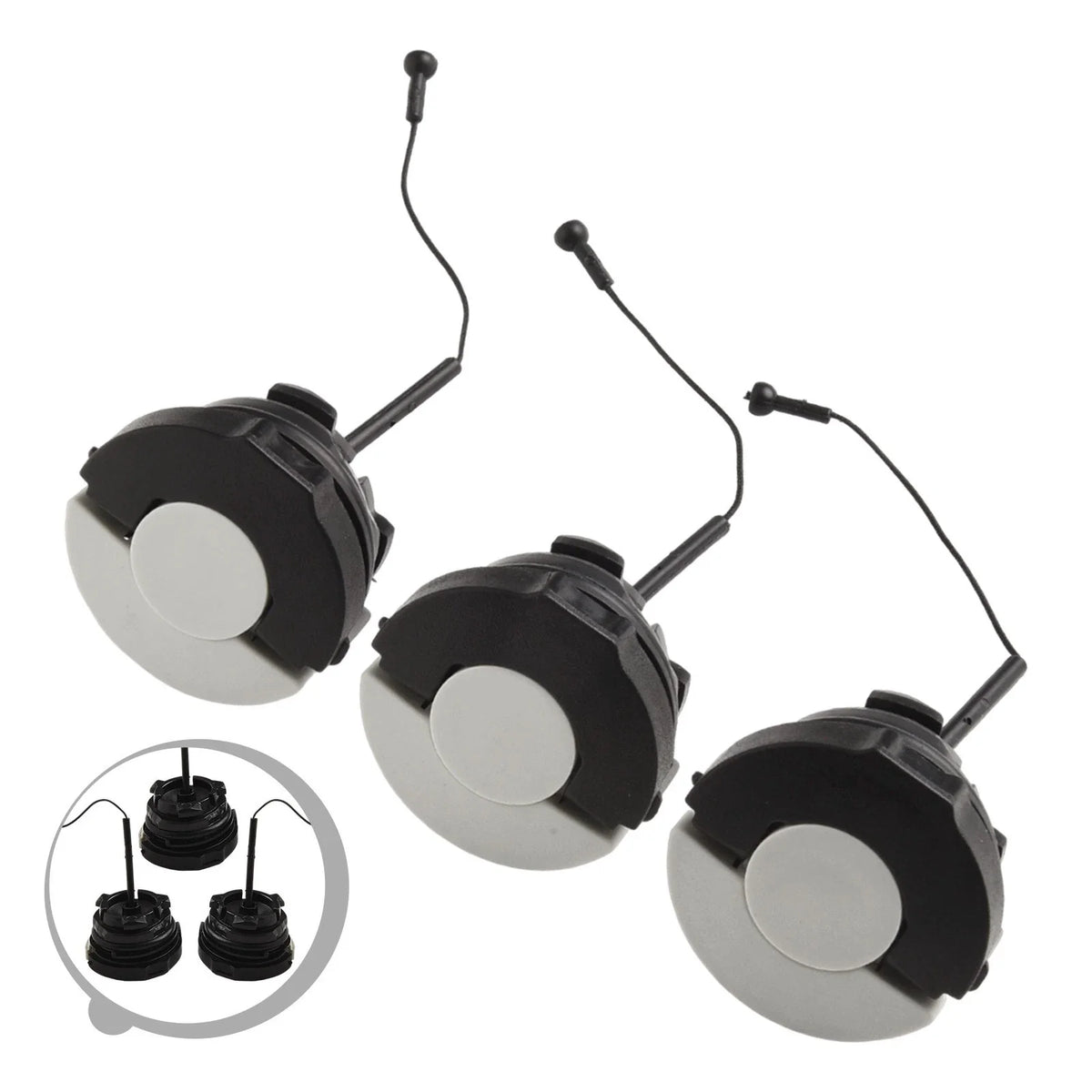 Set of 3 Backpack Blower Tank Lids for Stihl BR500 BR550 BR600