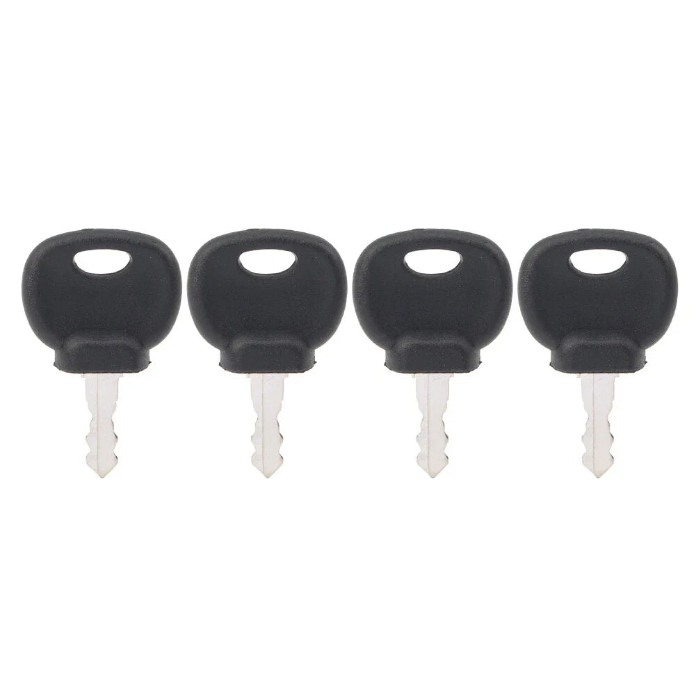 4X Ignition Key 14607 14707 for Bomag Dynapac Terex Vibromax Volvo Ford Moxy