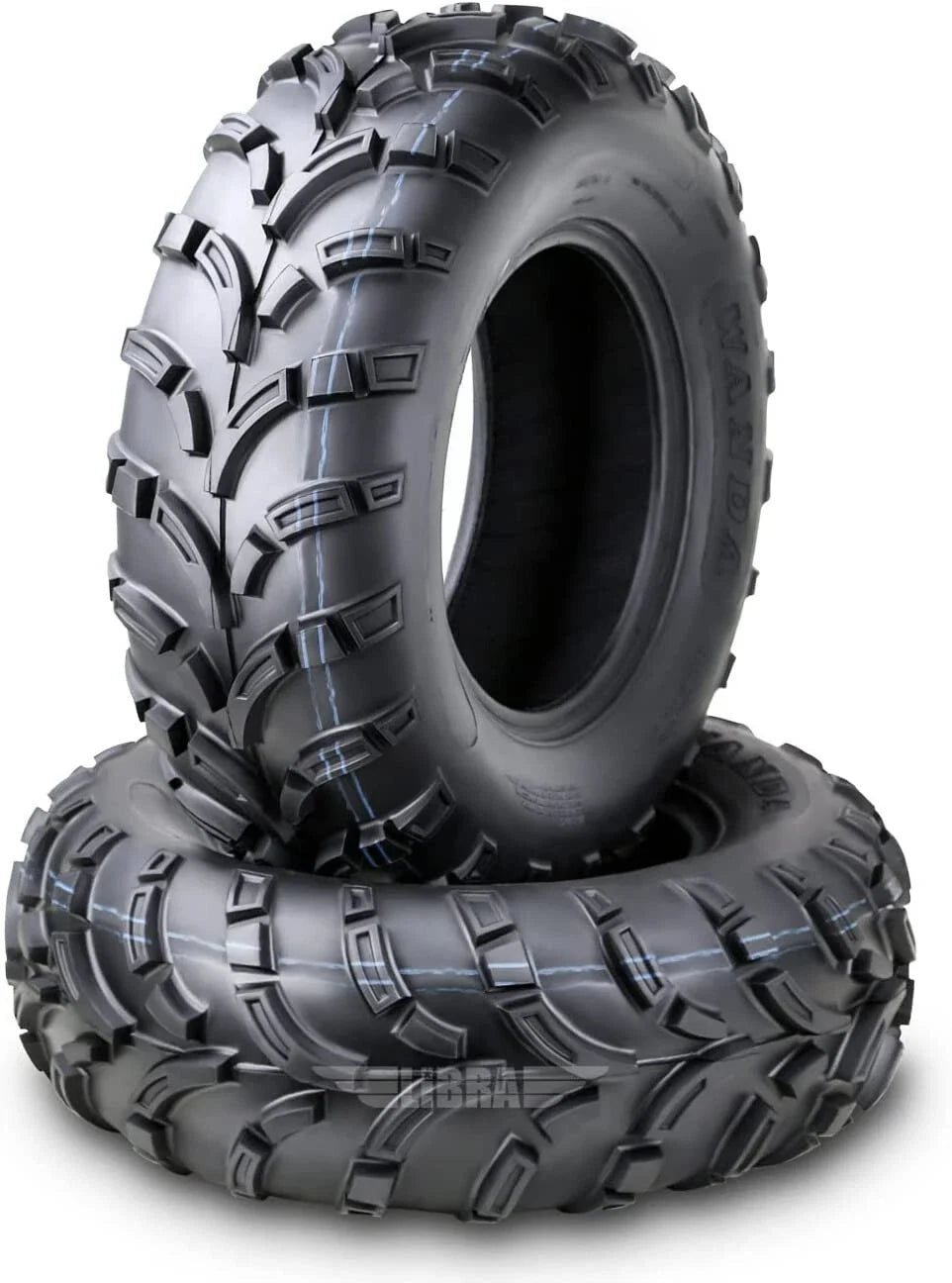 2X WANDA 26x9-14 Front ATV Tire Set for New Holland Rustler 850 (2017)
