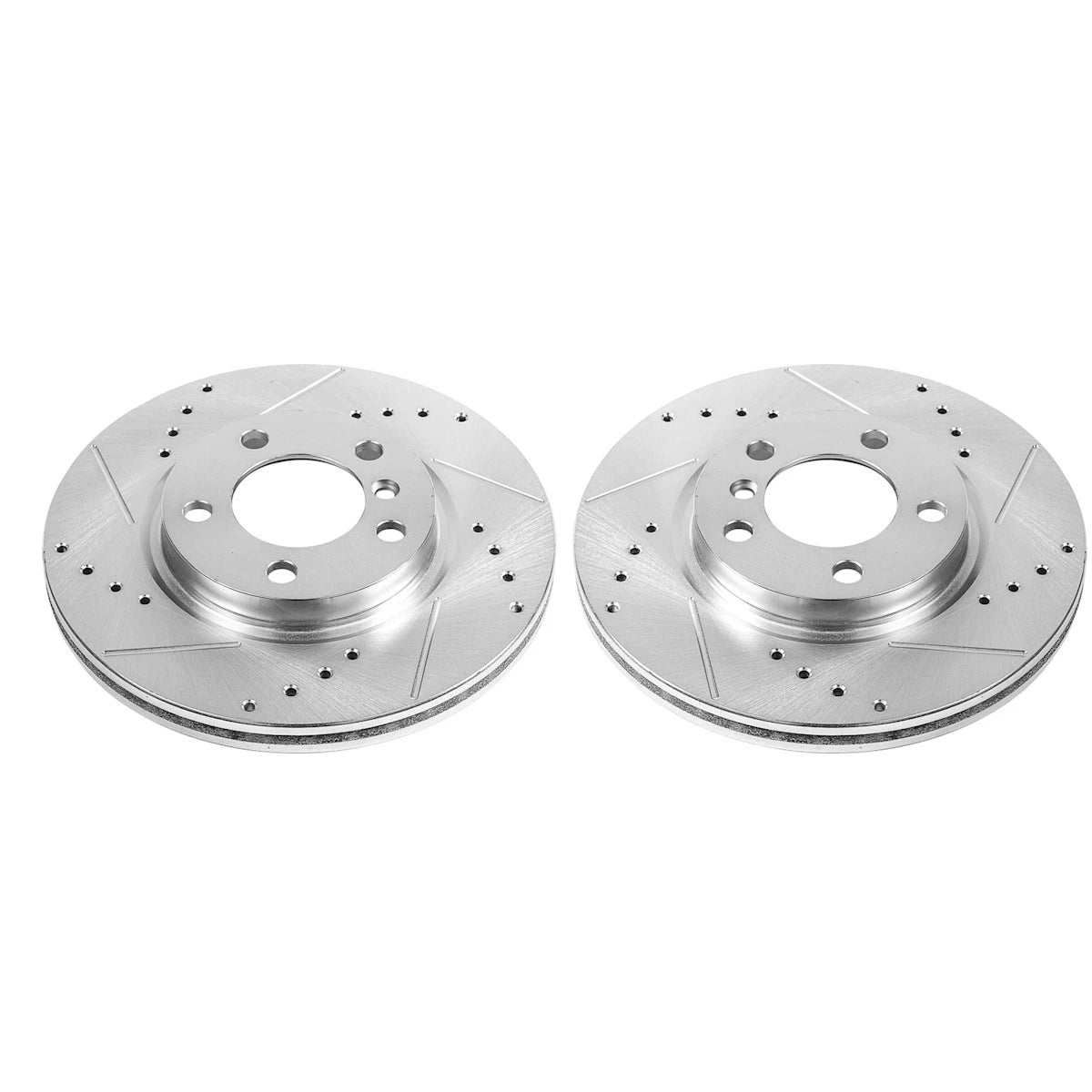 Set of 2 Powerstop Brake Discs EBR1413XPR for Mini Cooper Paceman (2011–2016)