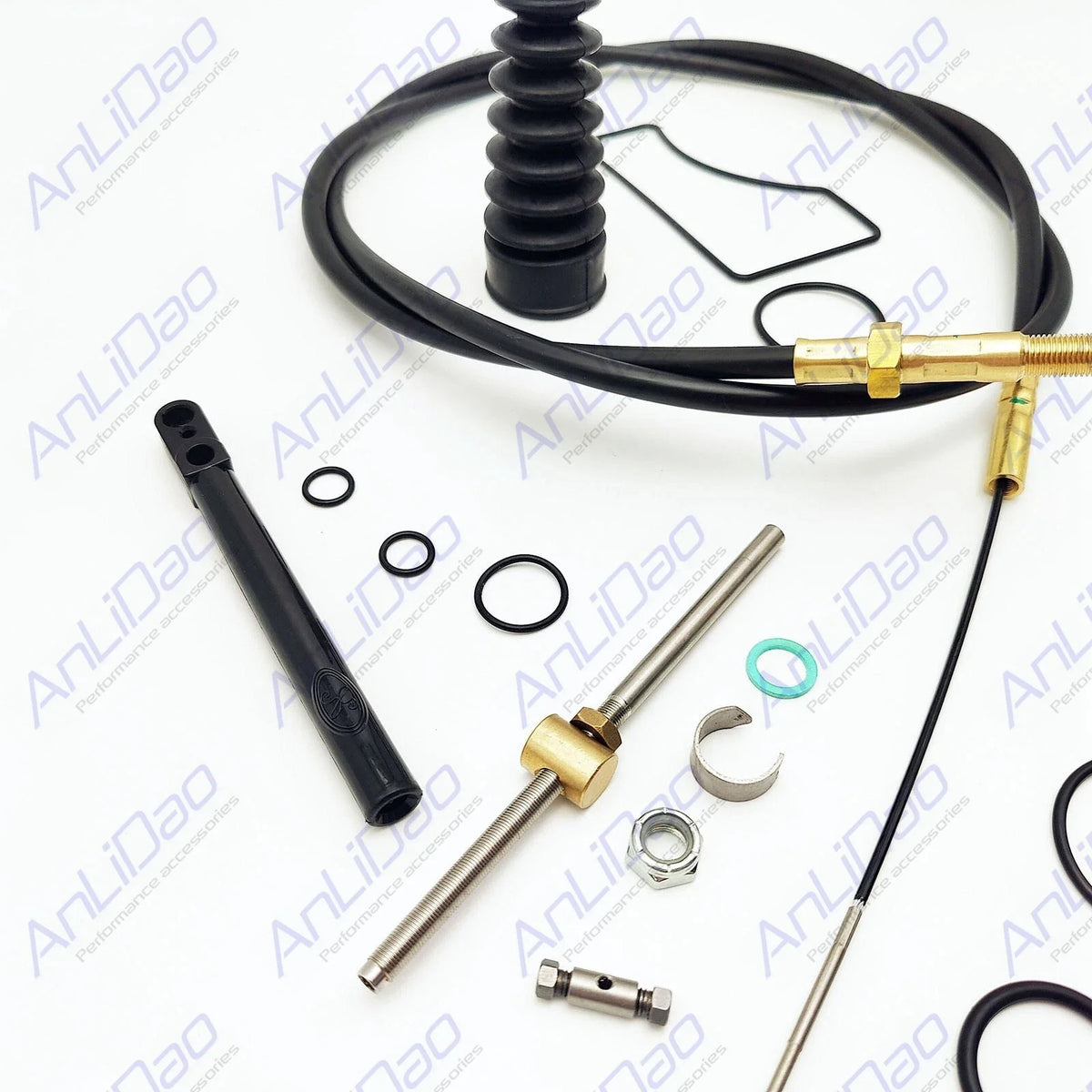 Shift Cable Kit for Mercruiser Bravo I, II, III (18-2604E, 815471T1, 8M0176522)
