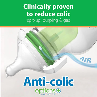 3 Count Anti-Colic Bottles for Dr. Brown's Natural Flow (Pack of 1)