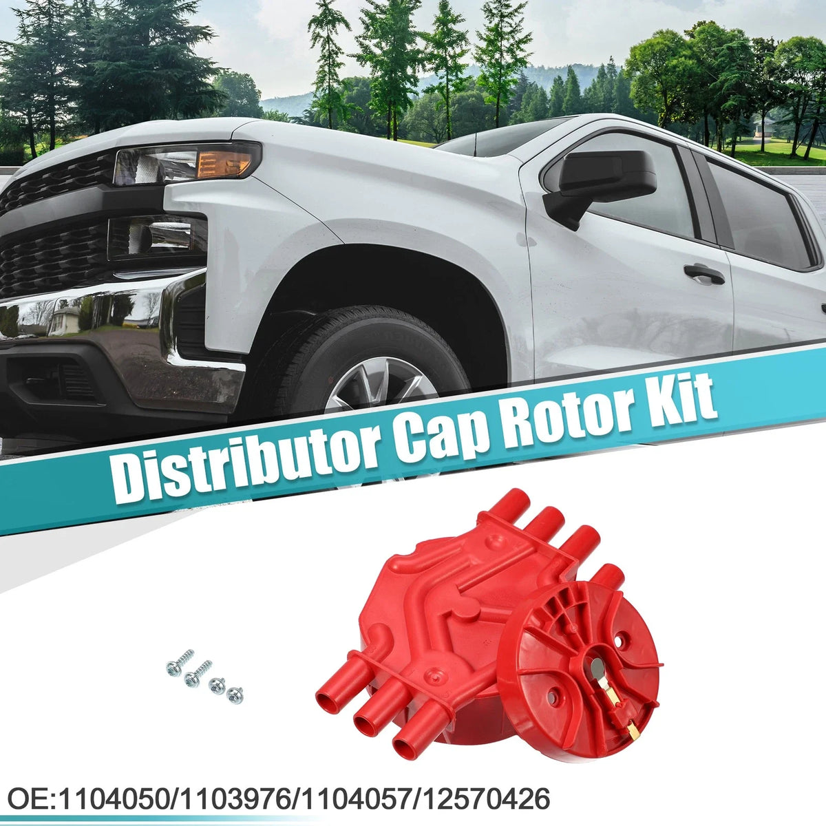 Auto Ignition Distributor Cap and Rotor Kit for Chevrolet Blazer (1995–2005)