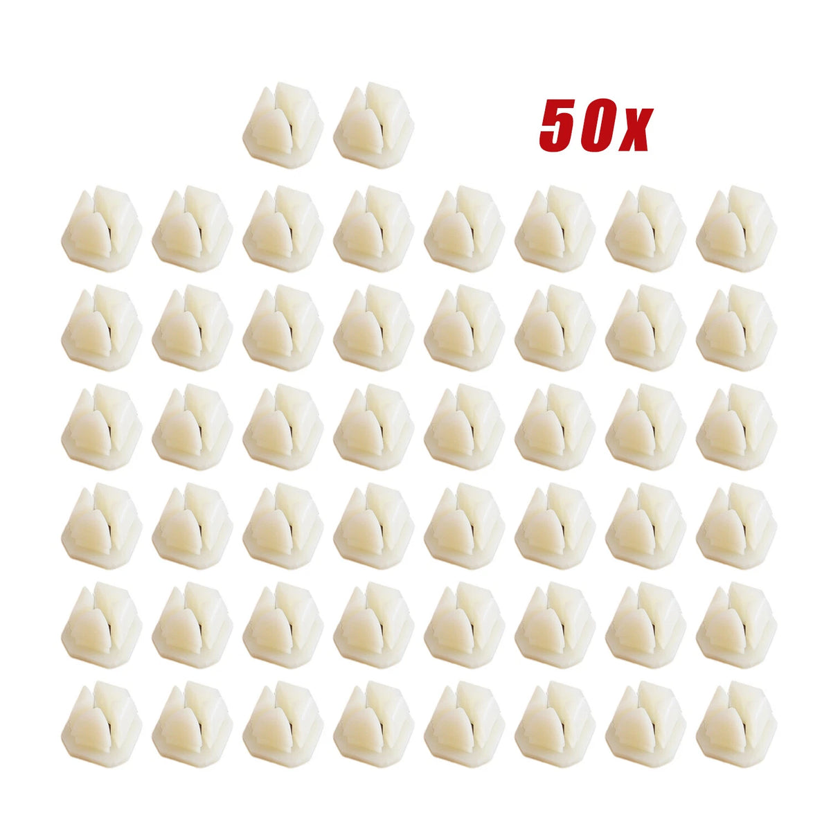 100Pcs Fender Liner Clips for GM Truck (3919773, 347347, 3893980)