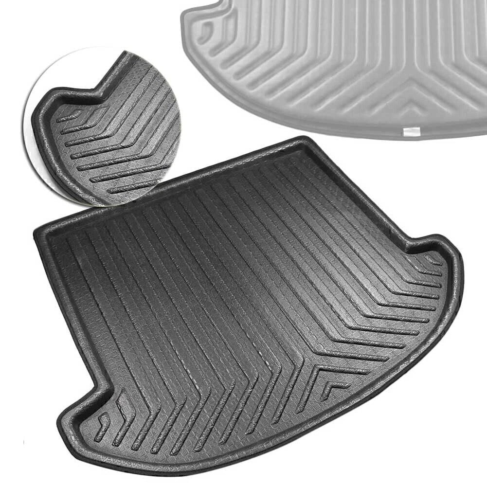 Rear Boot Mat Trunk Liner Cargo Floor Tray for Hyundai Santa Fe (2013–2018)