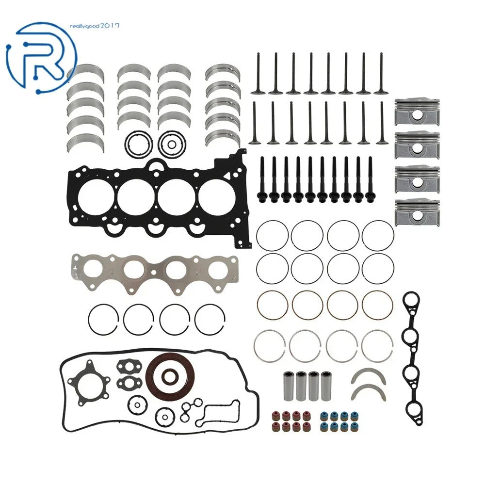 Engine Overhaul Rebuild Kit for Hyundai Kia Accent Rio (2012–2016) 1.6L G4FD