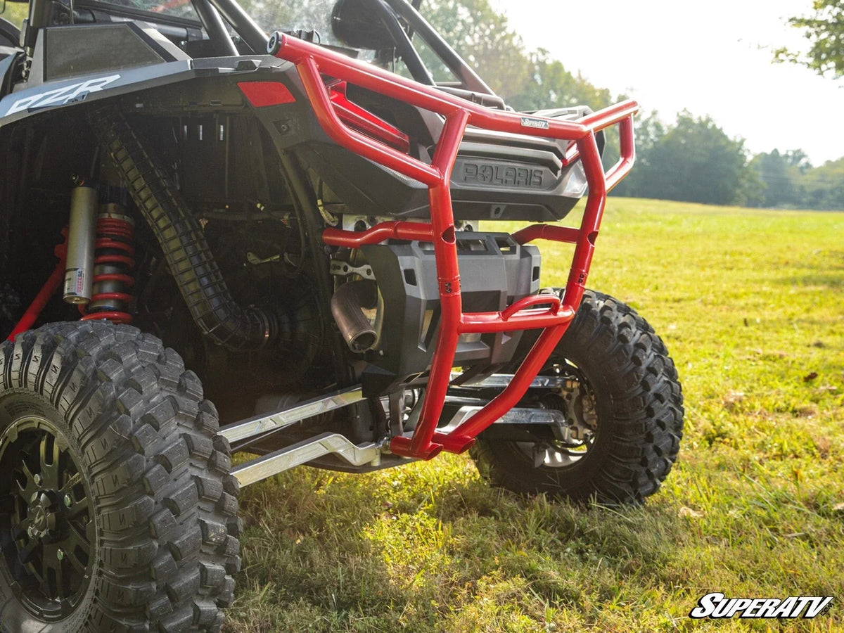 SuperATV Heavy Duty Rear Bumper for Polaris RZR XP 1000 (2018–2023)