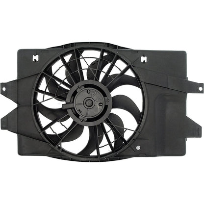 Cooling Fan Assembly for Plymouth Grand Voyager Dodge Caravan (1993–1995) 620-002, D160910, 75200, FA70010, CF13020, 4644367