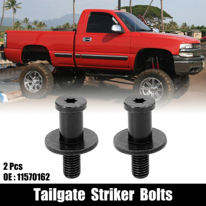 2pcs Tailgate Latch Striker Bolts for Chevrolet Silverado 2500 (1999–2004)