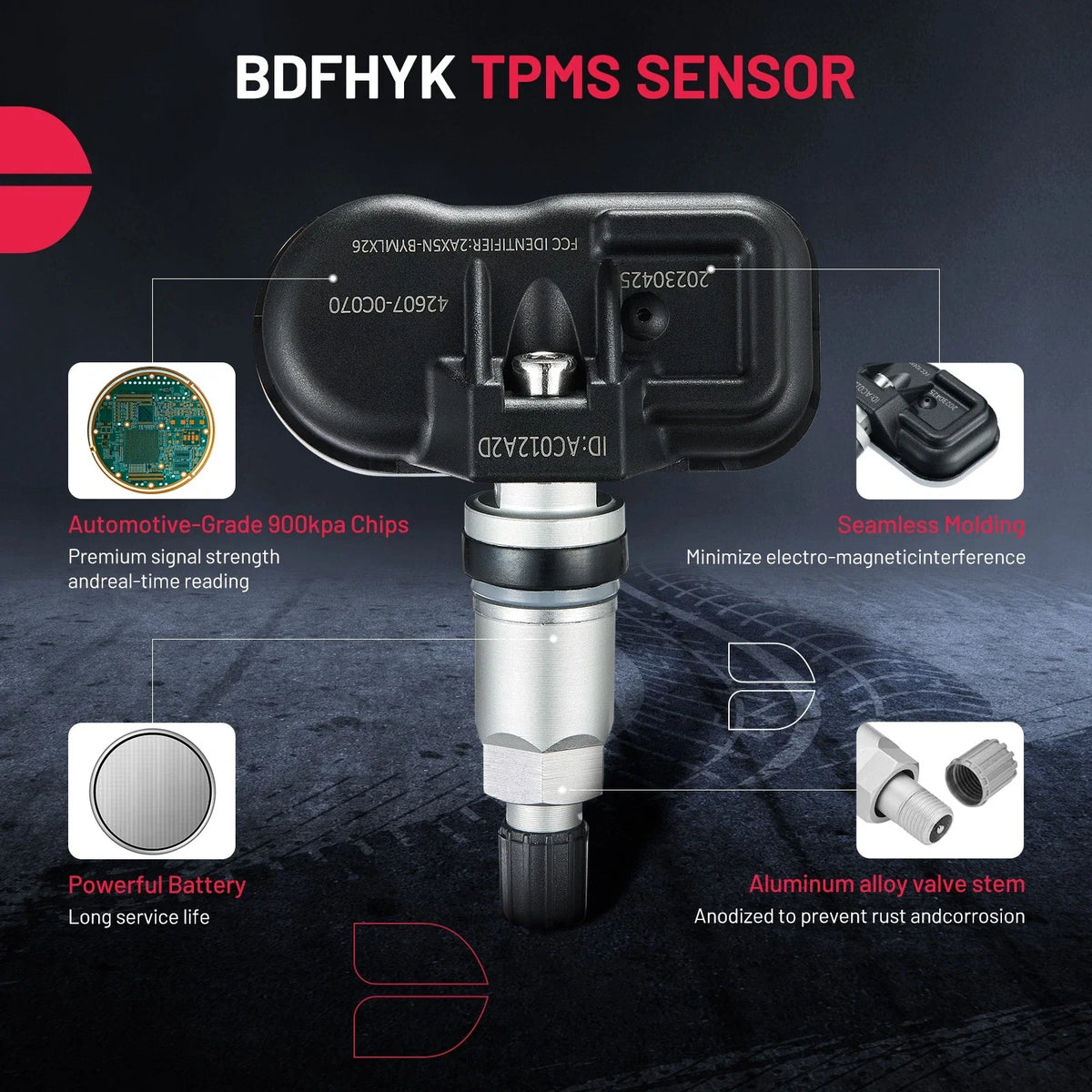 TPMS Tire Pressure Sensor for Toyota Tundra Sequoia (2014–2021)