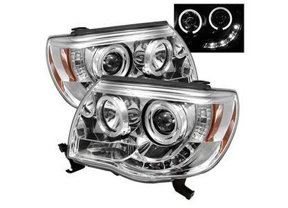 Spyder 5011923 LED Halo Projector Headlights for Tacoma (2005–2011)