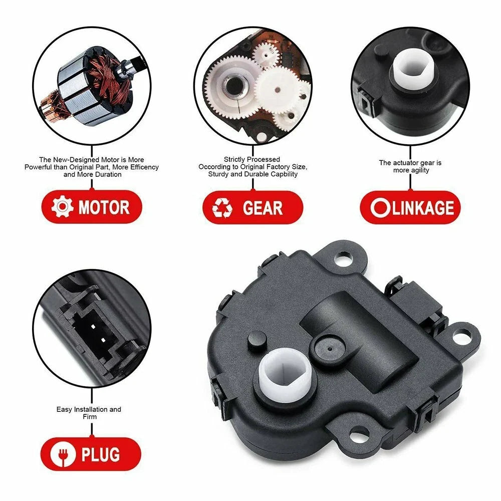 HVAC A/C Heater Air Blend Door Actuator for Chevrolet Impala (2004–2016)