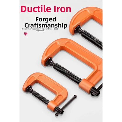 Heavy Duty Cast Steel G Clamp Fixture