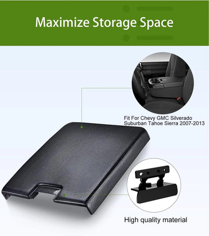 Center Console Lid for Chevy GMC Cadillac (2007–2013)