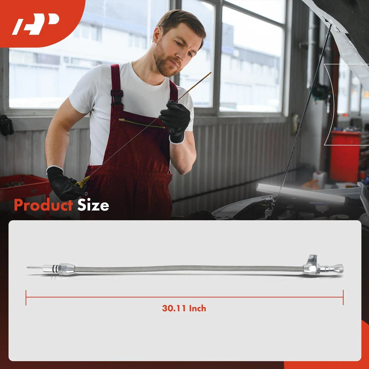 Flexible Stainless Transmission Dipstick for Chrysler