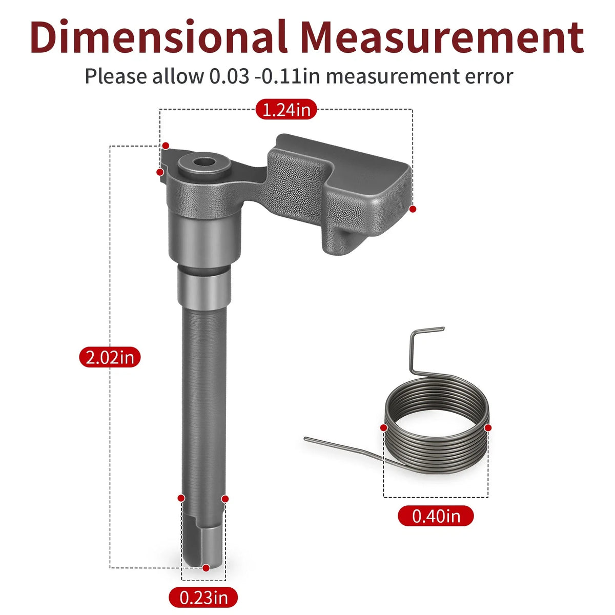 Decompression Weight + Spring for Honda CRF250R/250X (2004–2019) 14102-KRN-670 14106-KRN-A00