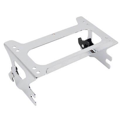 Detachable Two Up Tour Mounting Pack Rack Chrome for Touring Model (1996–2008)