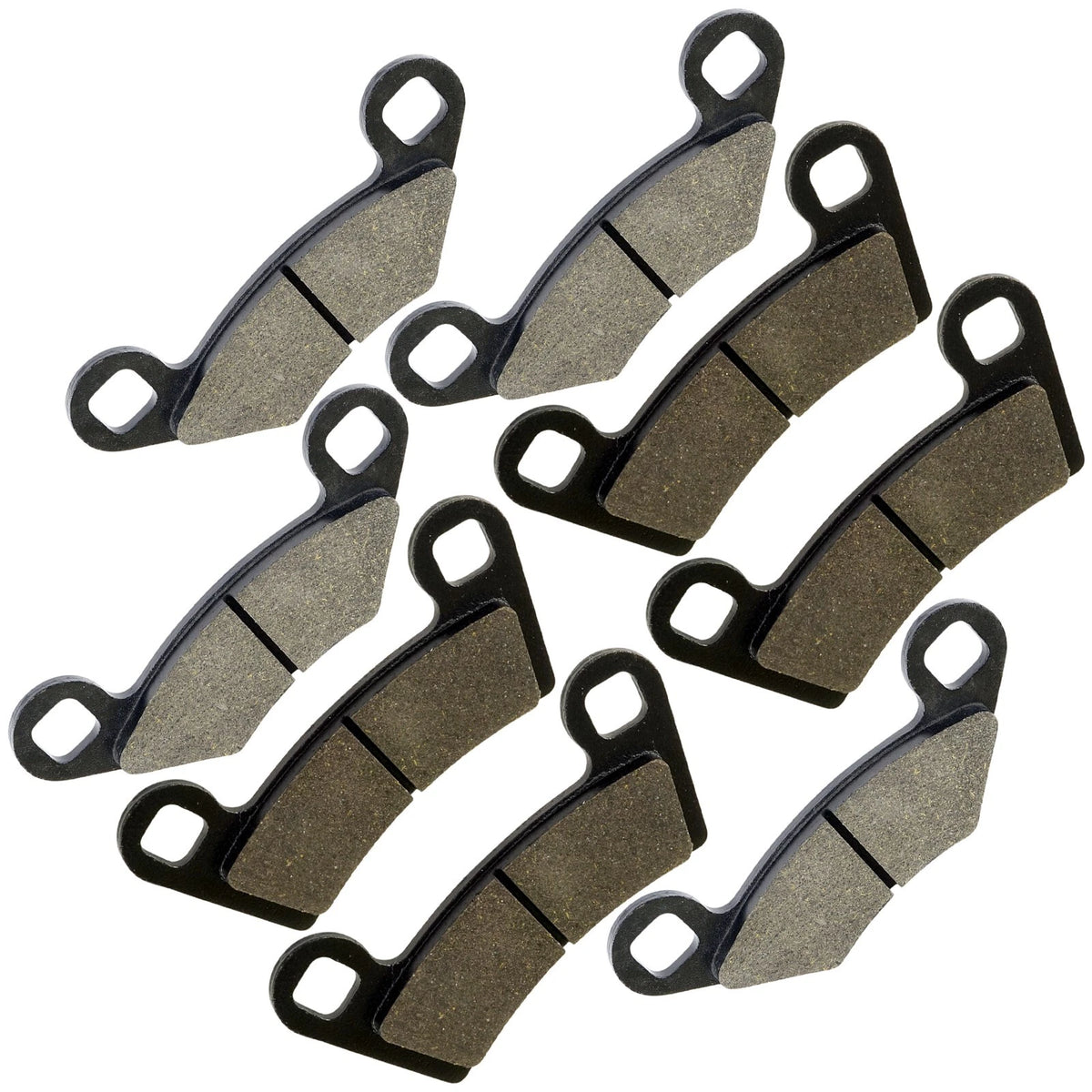 Front and Rear Brake Pads for Polaris RZR 800 EFI (2008–2014) MP280AA2013