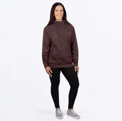 3XL FXR Raisin Stack Cotton PO Hoodie