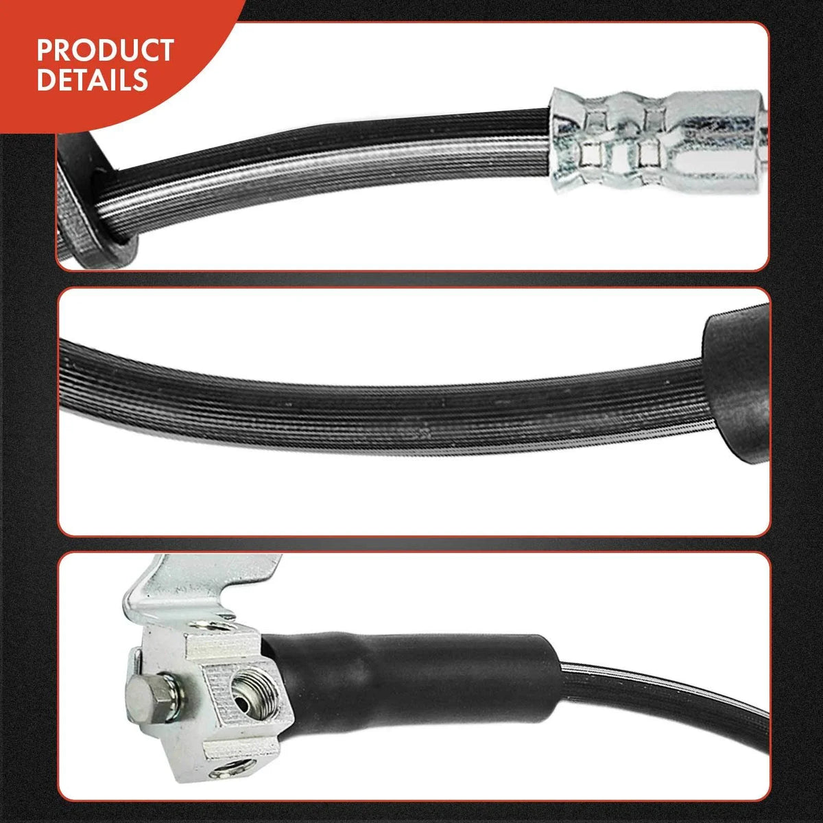 Rear Driver Brake Hydraulic Hose for Jeep Grand Cherokee (2006–2010)