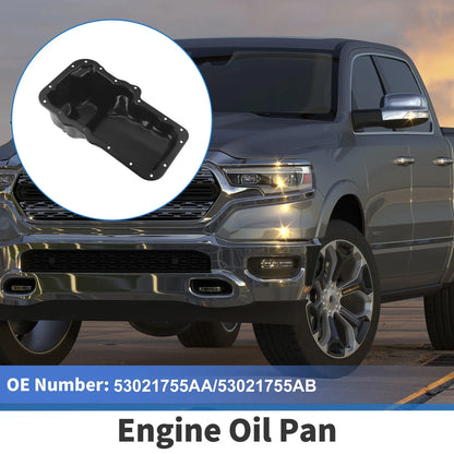 1 Pcs Engine Oil Pan No.53021755AA/53021755AB for Dodge Dakota (2006–2010)