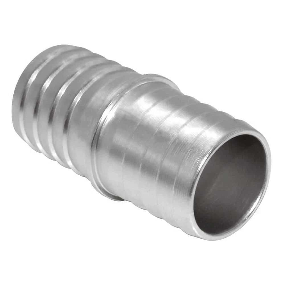 1 Pcs Radiator Hose Barb Adapter for JoyTube (1-1/2 Inch, Silver)
