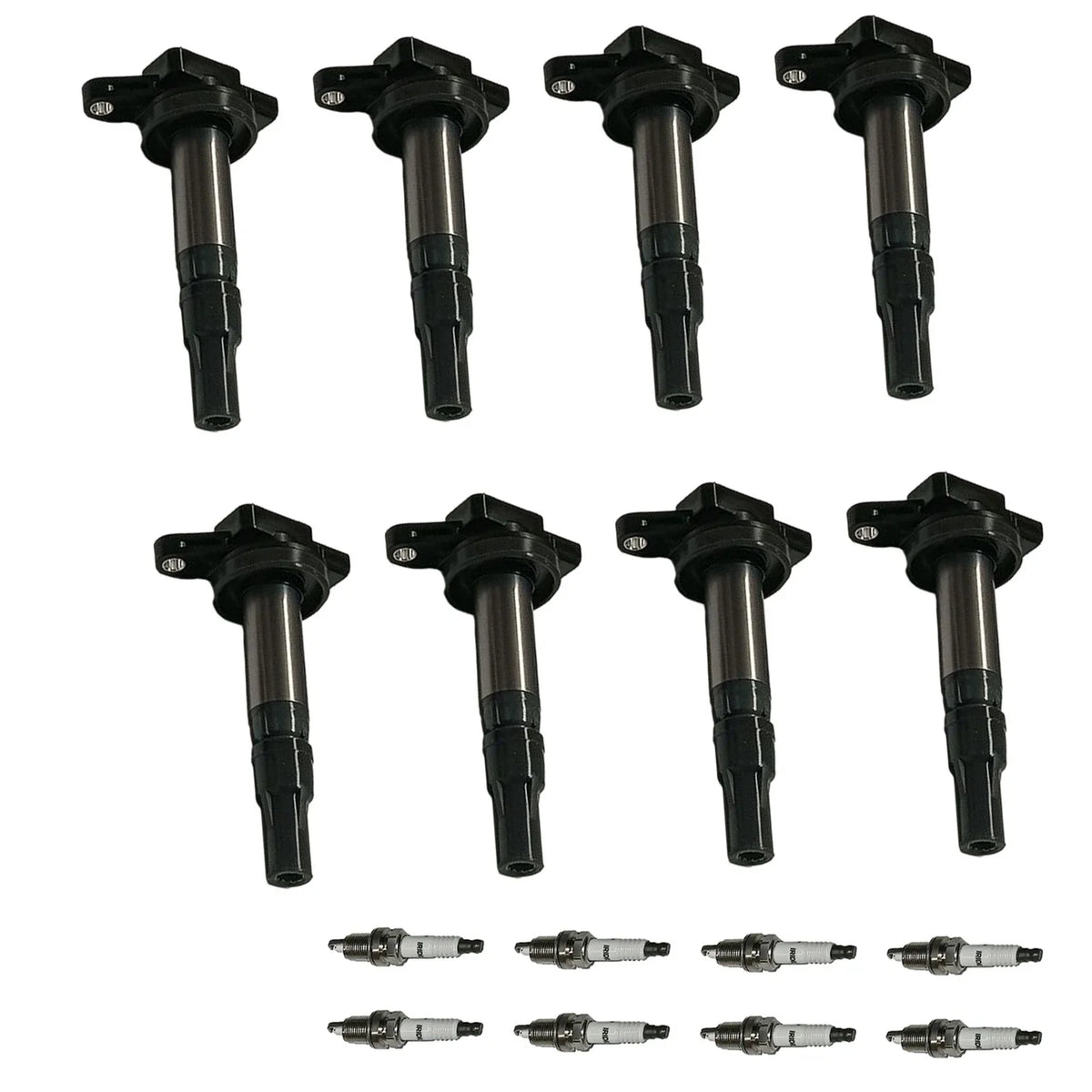 8X Ignition Coils & Spark Plugs for Jaguar XF, XJ8, Land Rover Range Rover (2008–2015) UF519