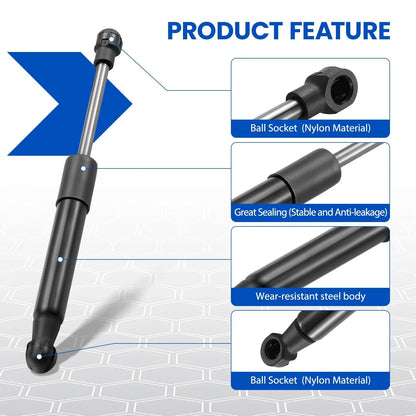 Set of 2 Bonnet Hood Gas Struts for Porsche 911 996 Boxster 986 (1997–2004)