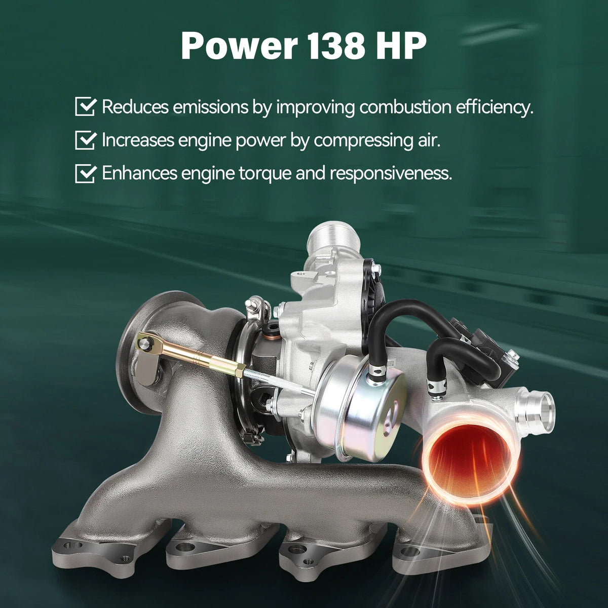 Turbocharger Kit for Buick Encore (2013–2018) 1.4L Gas 781504-5013