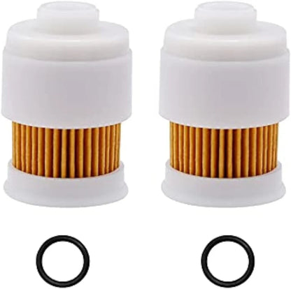 Set of 2 Fuel Filter Elements for Yamaha (150-250 Hp) 68F-24563-00-00 18-79980