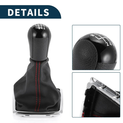 6 Speed Manual Gear Shift Knob with Cover for Ford Focus (2012–2018)