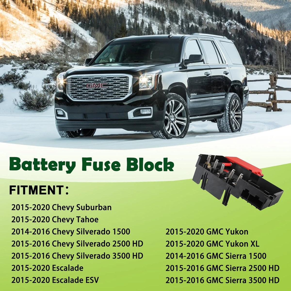 Battery Distribution Fuse Block for Chevrolet Suburban (2014–2020)