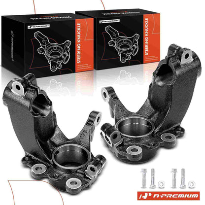 Pair Front Steering Knuckle for Ford Transit Connect (2014–2018) DV6Z3K185A, DV6Z3K186A